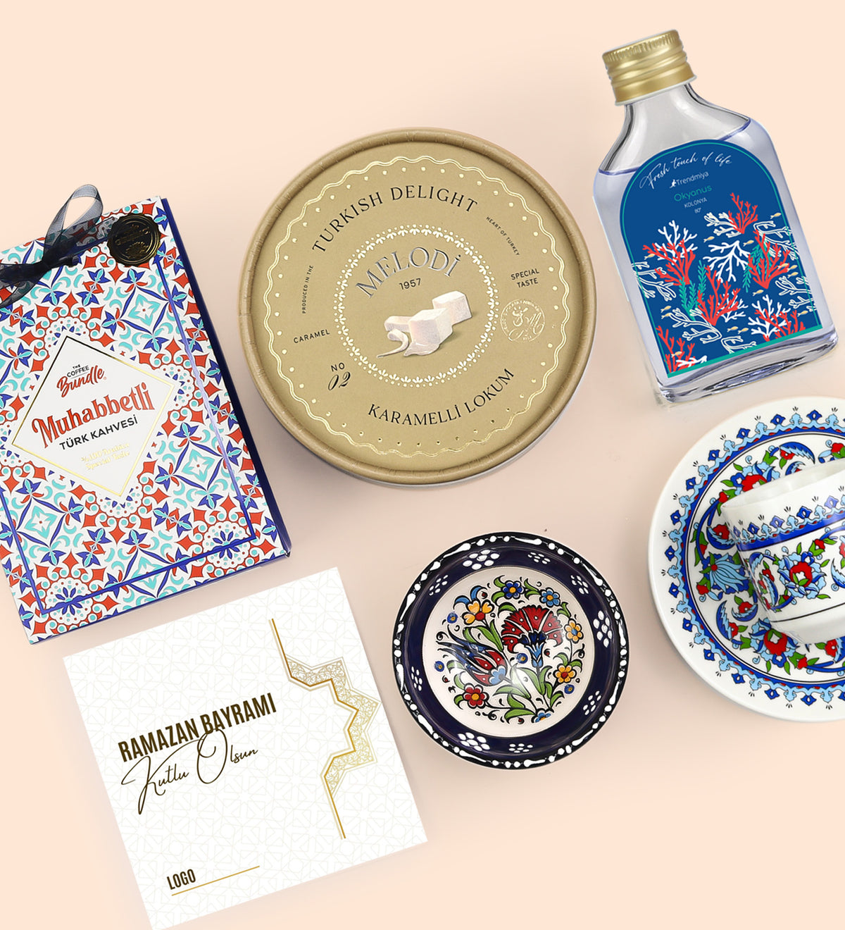 Geleneksel Motifli Hediye Seti