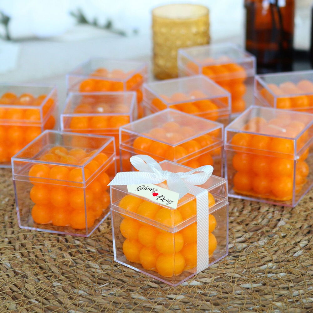 10'lu Özel Kutulu Bubble Mum Söz, Nişan, Kına, Nikah Hediyesi