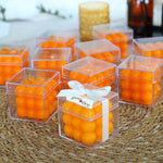 10'lu Özel Kutulu Bubble Mum Söz, Nişan, Kına, Nikah Hediyesi