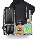 Powerbank & Kum Saati & Kupa & Kolonya & Kalem & Defter Hediye Seti