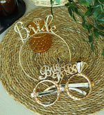 Apollon Simli Gazlı İçecek & Gold Kupa & Rebul Kolonya & Bride Taç & Bride Gözlük Hediye Seti