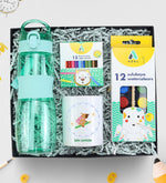 Pipetli Matara 750ml & Adel Sulu Boya & 12'li Boya Kalemi & Kalemlik Hediye Seti
