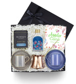 2 li Fincan & Bakır Cezve & Türk Kahvesi & Kolonya Hediye Seti