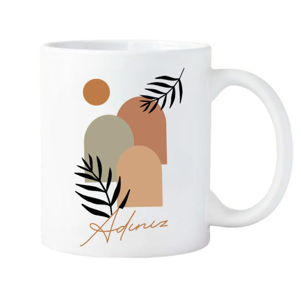 Kişiye Özel Baskılı Beyaz Kupa Bardak