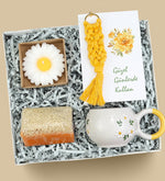 El Yapımı Bardak & Mum & Anahtarlık & Kabak Lifli Sabun Hediye Seti