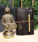 Fetih Zırh Ayetel Kürsi Biblo & Anı Defter & Kalem Hediye Seti