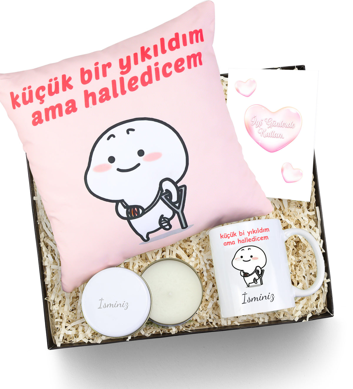 Küçük Bir Yıkıldım Ama Halledicem Hediye Seti