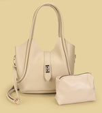 Bej Yavrulu Kadın Kol Çantası