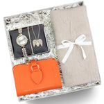 Kişiye Özel Kolye & Su Yolu Bileklik & Saat & Cüzdan & Şal Hediye Seti