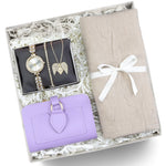 Kişiye Özel Kolye & Su Yolu Bileklik & Saat & Cüzdan & Şal Hediye Seti