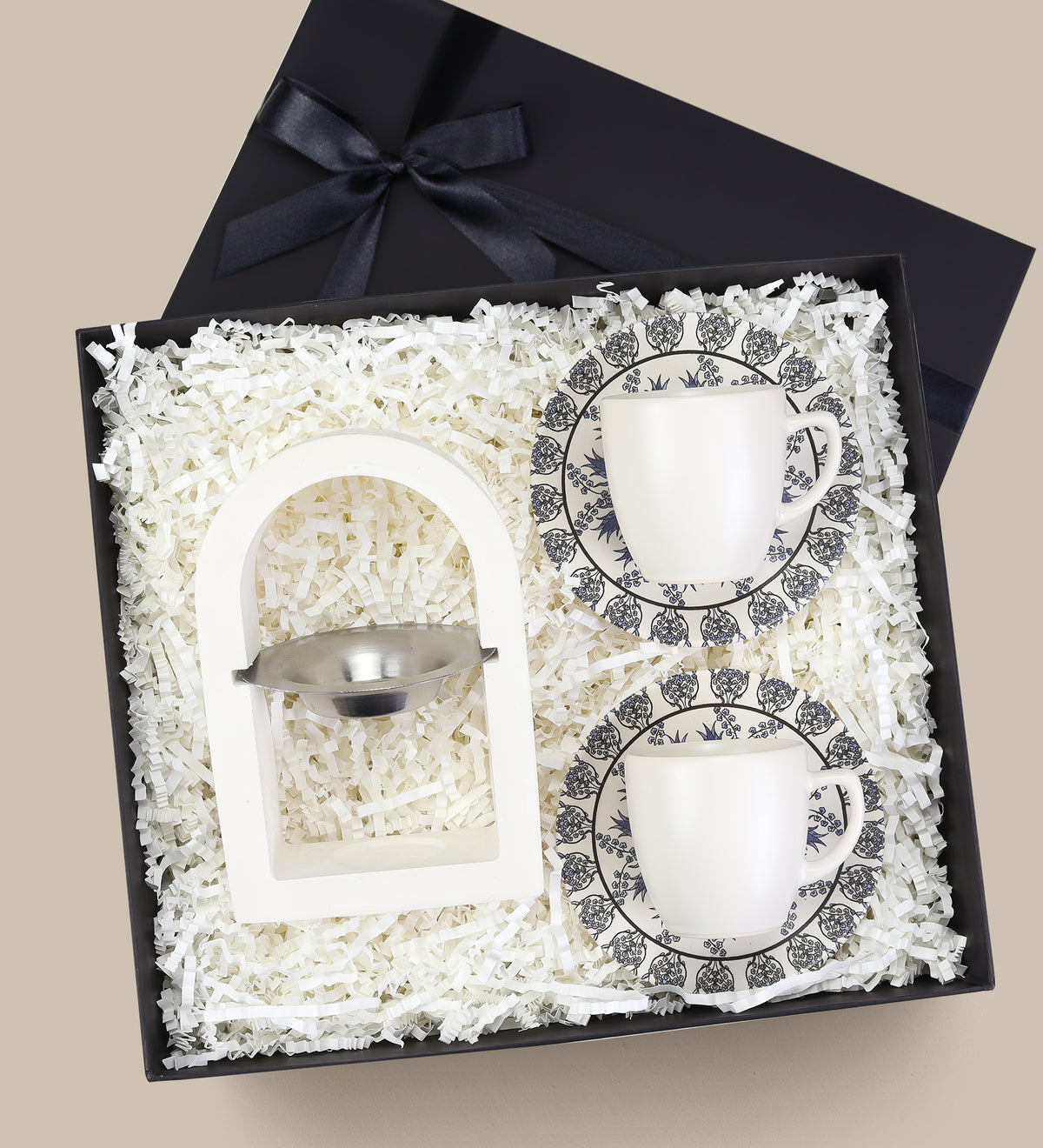 2 li Fincan & Buhurdanlık Hediye Seti