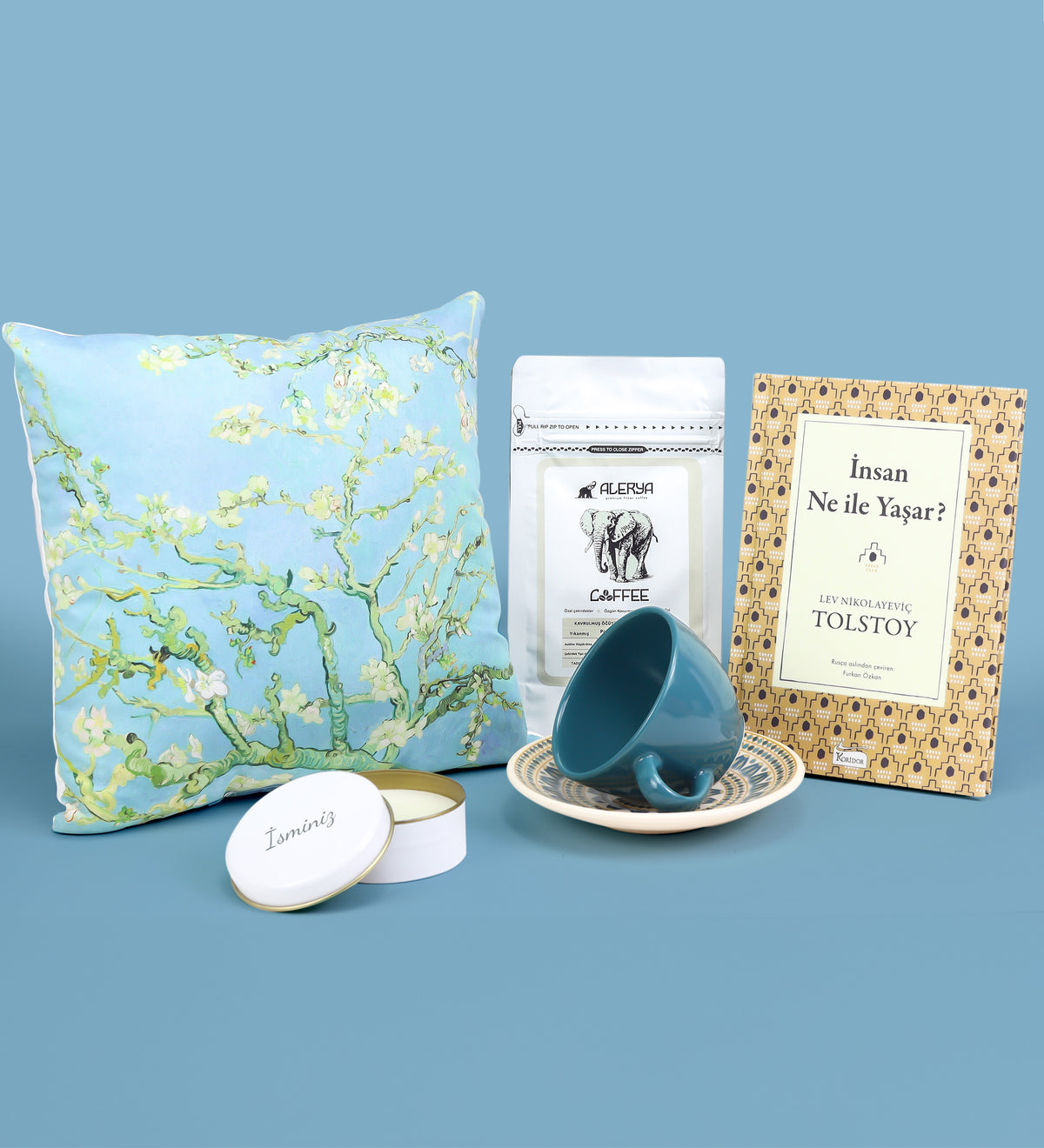 İnsan Ne ile Yaşar Kitaplı Hediye Seti
