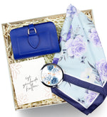 Tasarım Ayna & Fular & Cüzdan Hediye Seti