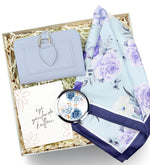 Tasarım Ayna & Fular & Cüzdan Hediye Seti