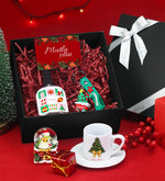 Kişiye Özel Fincan & Anahtarlık & Kar Küresi & Pet Şişe 100ml Kolonya Hediye Seti