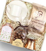 Melodi Çikolata & Mehmet Efendi Türk Kahvesi & Fincan & Cezve & Kolonya Hediye Seti