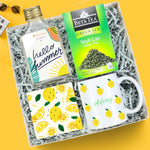 Kişiye Özel Kupa & Yeşil Çay & Bardak Altlığı & Kolonya Yaz Hediye Seti