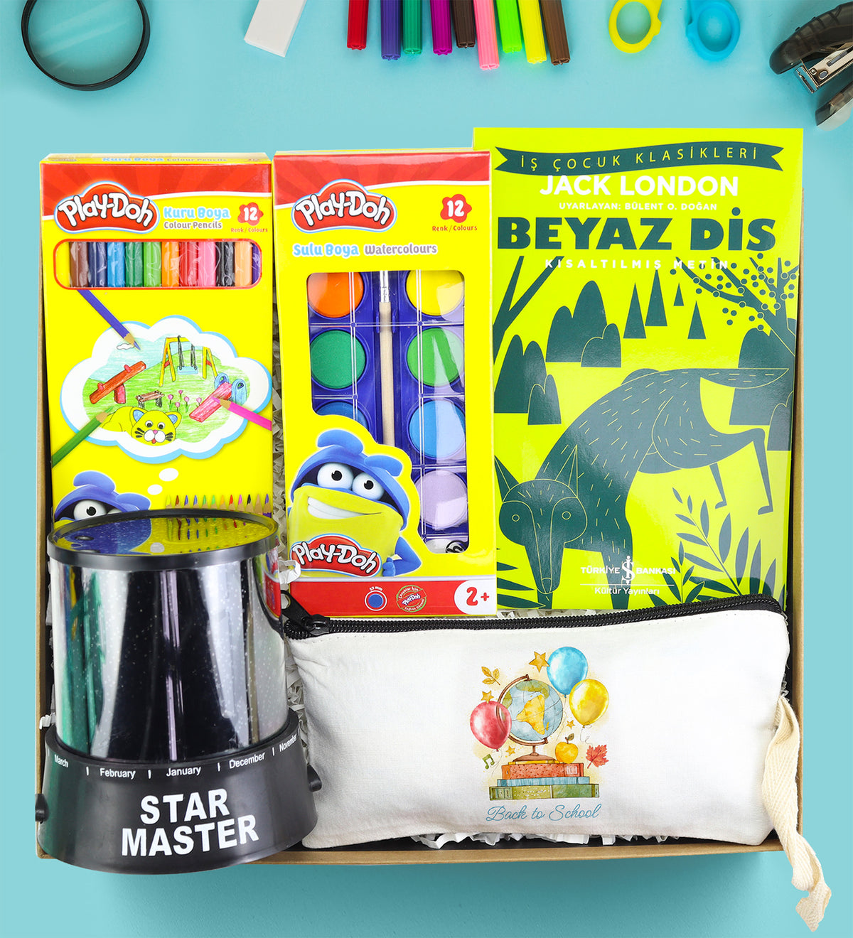 Kitaplı Okula Dönüş Hediye Seti