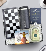 Manyetik Satranç - Tavla - Dama & Kristal Termos & Eyüp Sabri Tuncer Tıraş Kolonyası & Premium Filtre Kahve