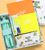 Matara & Defter & Kalem & Silgi & Kalemtıraş & Kalemlik Hediye Seti