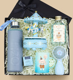 Premium Mavi Yeni Doğan Hediye Kutusu