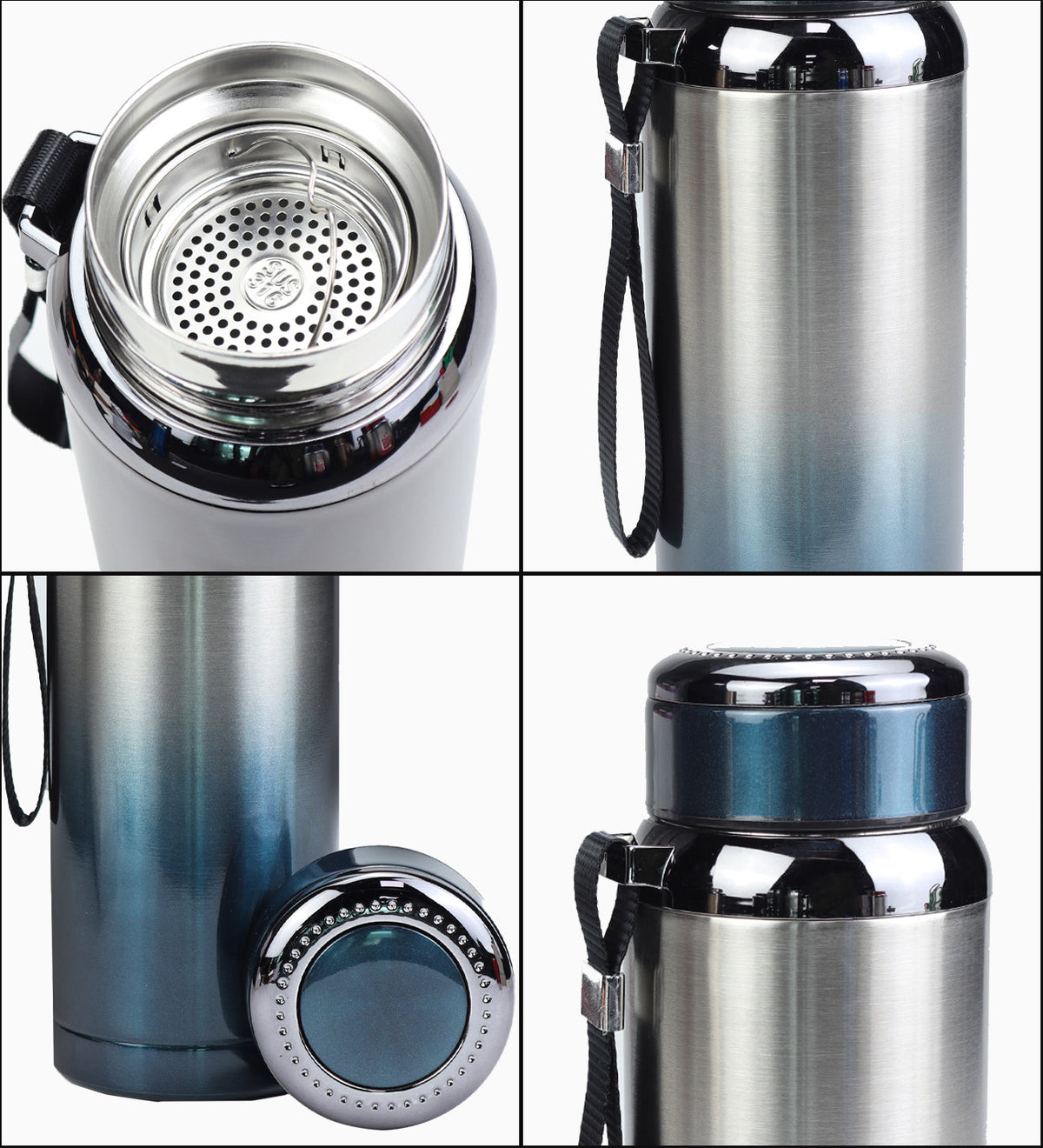 800 ML Parlak Çelik Termos