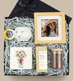 El Yapımı Kupa & Çerçeve & Taş Bardak Altlığı & Atelier Rebul Kolonya & Türk Kahvesi Hediye Seti