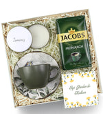 Jacobs Filtre Kahve & Mum & Fincan Hediye Seti