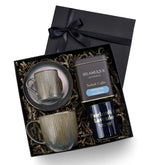 Kupa & Fincan & Mum & Türk Kahvesi Premium Hediye Seti