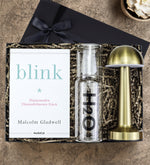 Kitap & Lamba & Cam Başucu Sürahisi Hediye Seti