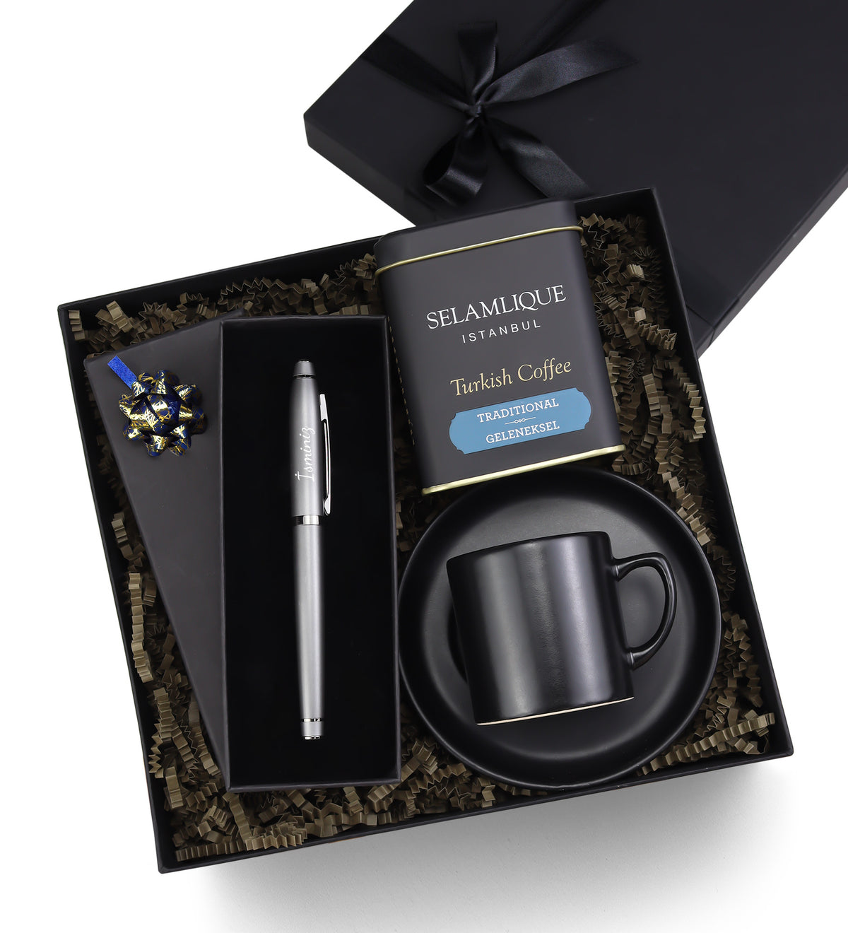 Türk Kahvesi & Fincan & Kalem Hediye Seti