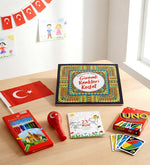 Mandala Kuru Boya Balon Bayrak Hediye Seti