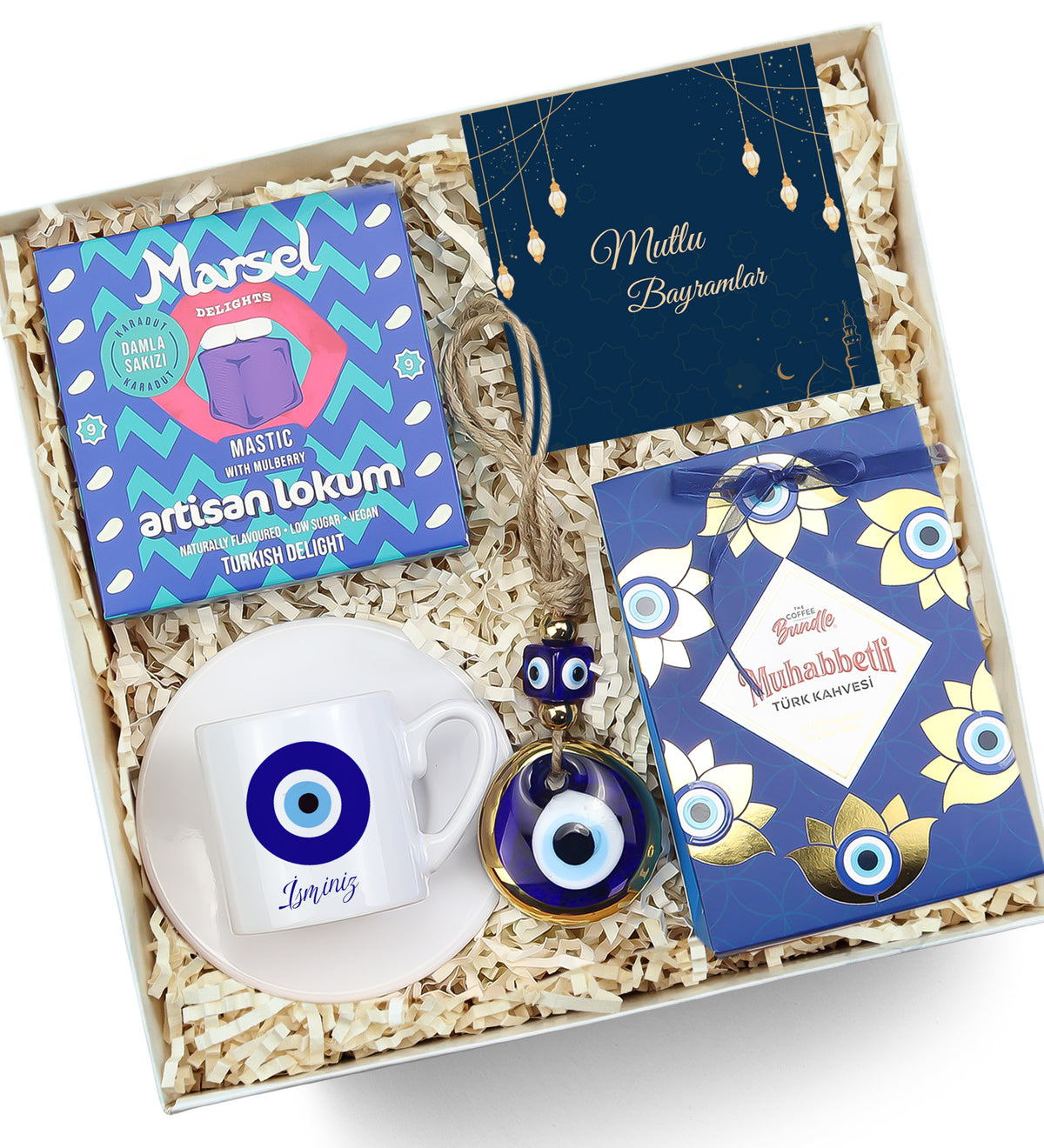Nazar Boncuğu Temalı Hediye Seti