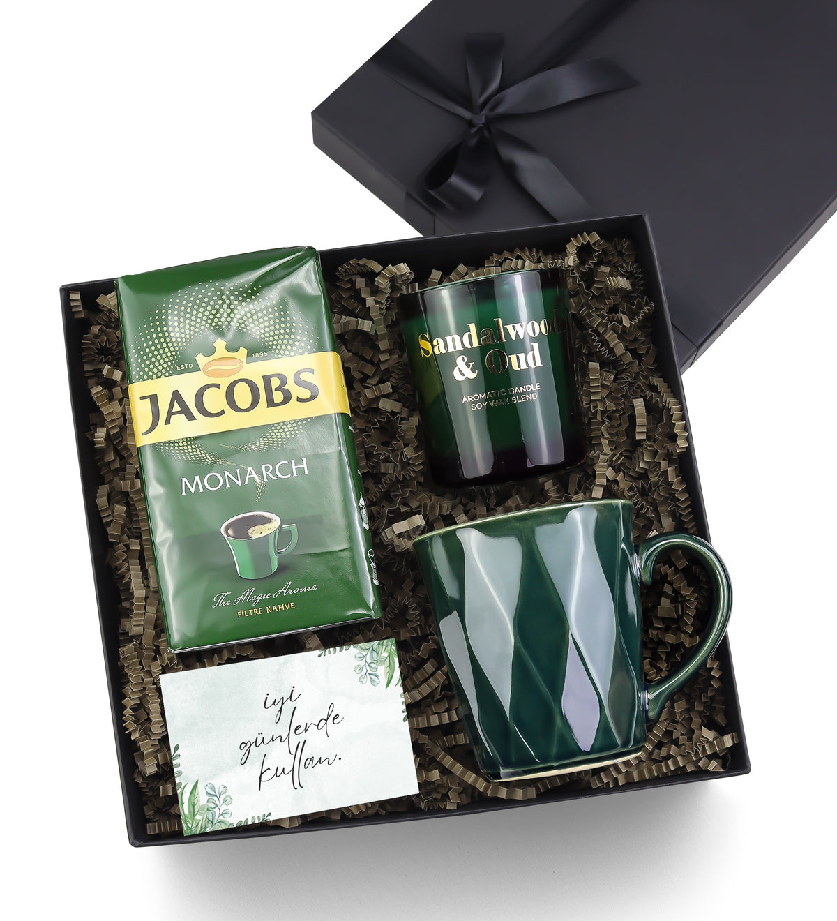Filtre Kahve & Mum & Kupa Hediye Seti