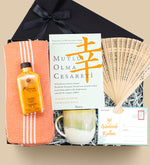 Mutlu Olma Cesareti Kitabı & Peştemal & Kupa & Yves Rocher Parıltılı Vücut Yağı & Yelpaze Premium Hediye Seti