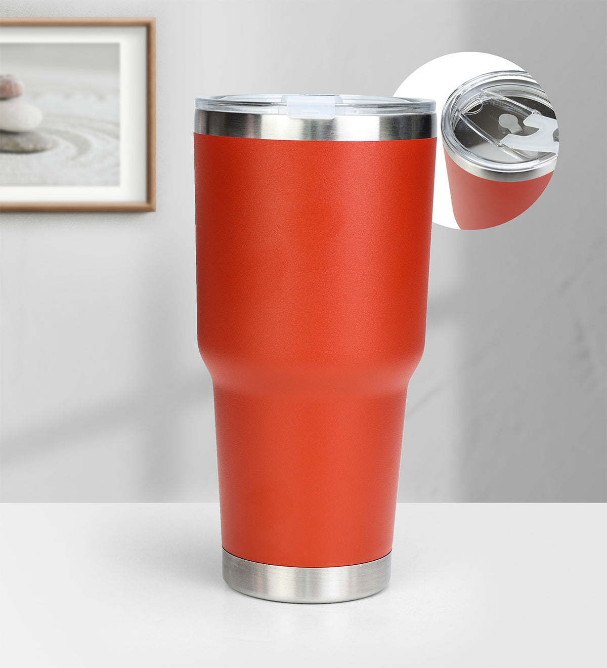 880 ml Çelik Seyahat Termosu