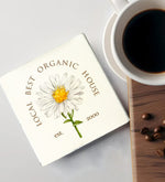 El Yapımı Kupa & Bez Kılıflı Dereceli Cam Matara & Taş Bardak Altlığı & El Fanı Hediye Seti