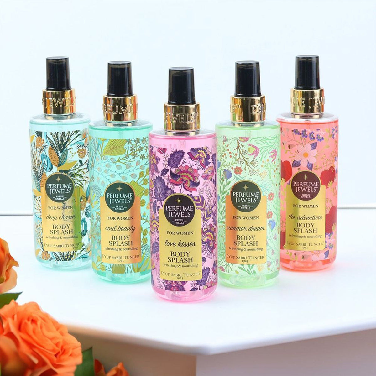 Lila Renk Kadın Çanta & Eyüp Sabri Tuncer Vücut Spreyi & Gökkuşağı Anahtarlık Hediye Seti