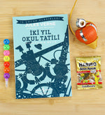 Okuma Kitabı & Topaç & Yumurtlayan Kalem & Haribo Mini Hediye Seti