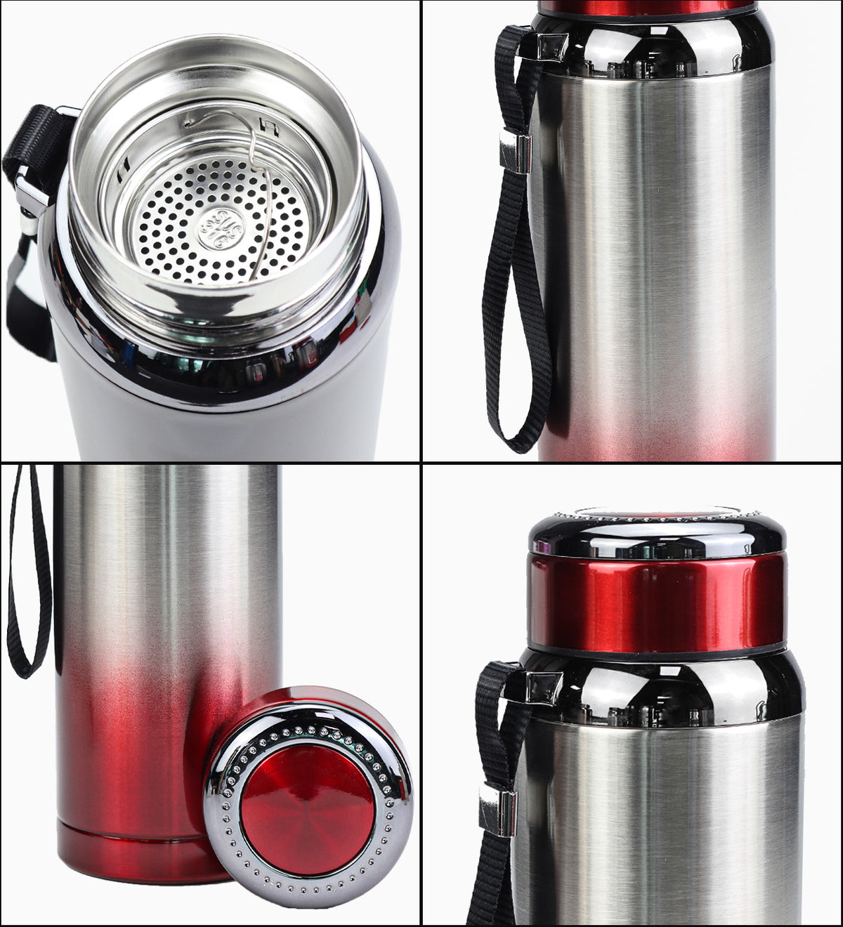 800 ML Parlak Çelik Termos