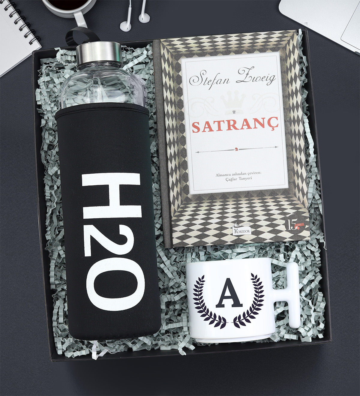 Kişiye Özel Kupa & Marata & Kitap Hediye Seti