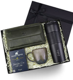 Deri Cüzdan & Termos & Kupa & Filtre Kahve Hediye Seti