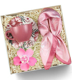 Özel Tasarım El Kremi & Fular & Fincan Hediye Seti