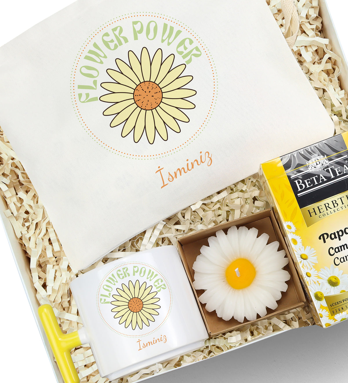 Papatya Tasarım Hediye Seti