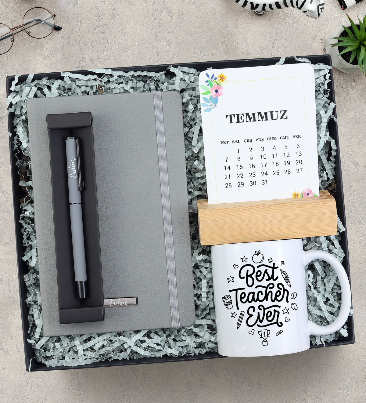 Kişiye Özel Öğretmene Hediye Seti