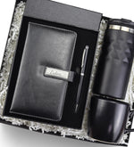 Özel Kutulu Defter Seti & Termos & Kupa Premium Hediye Seti