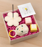 Papatya Tütsülük & 2'li Tek İçimlik Çay & El Yapımı Kupa Hediye Seti