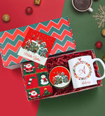 Kupa & Mum & Çorap Yılbaşı Hediye Seti