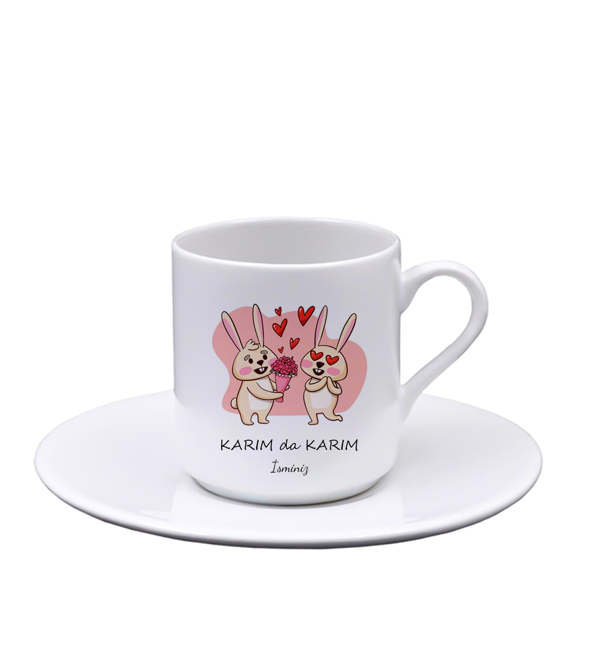 Sevgililer Gününe Özel Baskılı Fincan