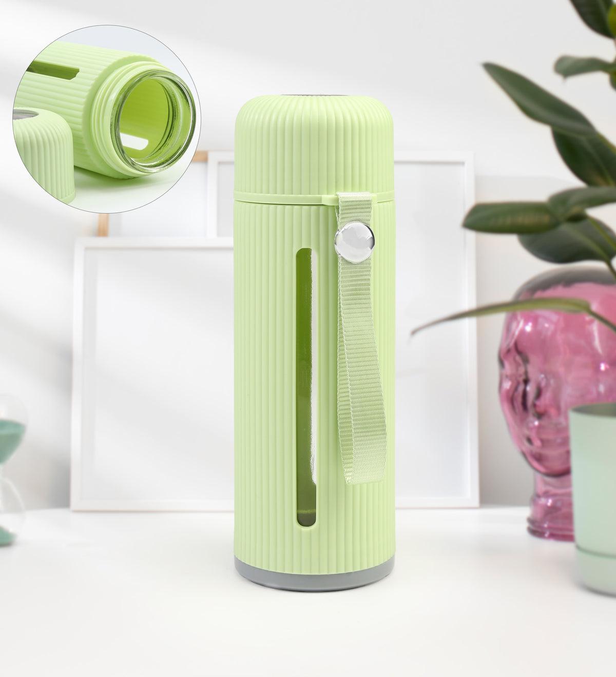 Sargılı Cam Matara